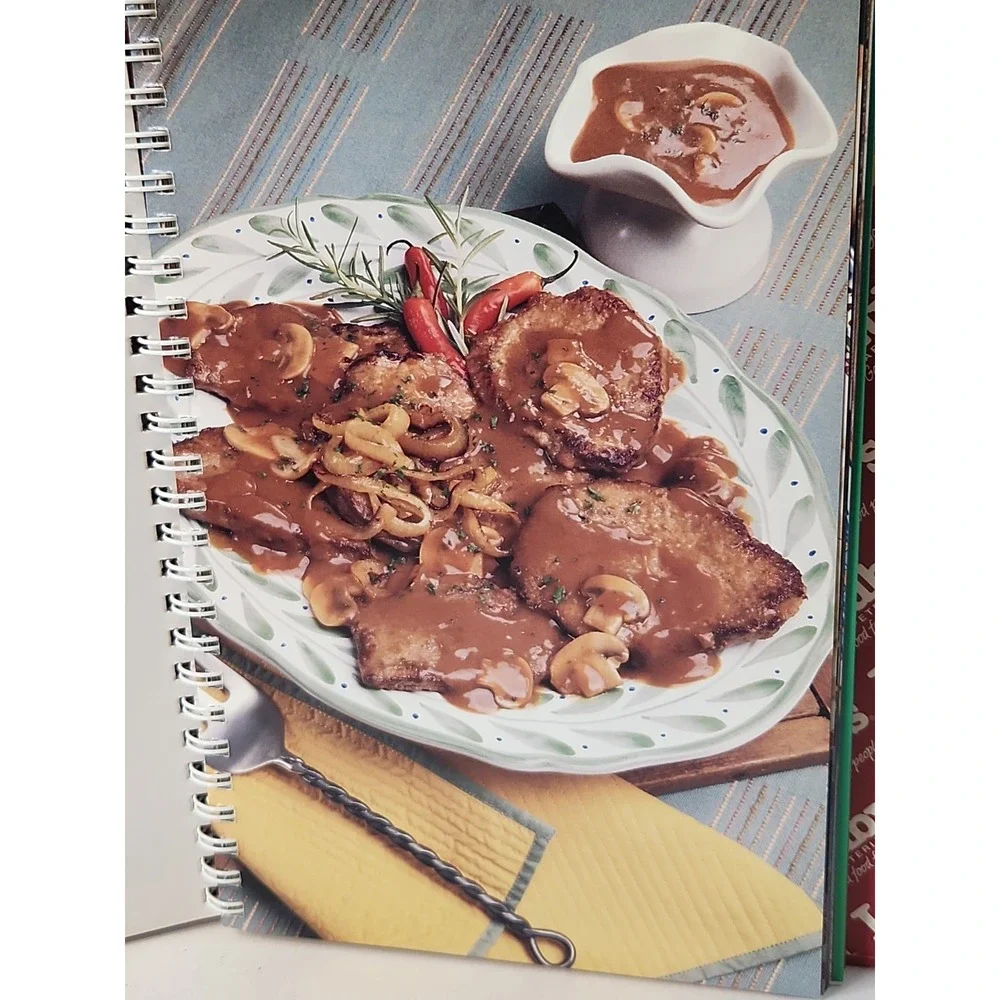 Lubys Cafeteria 50th Anniversary Recipe Collection Cookbook 1996 Texas Spiral